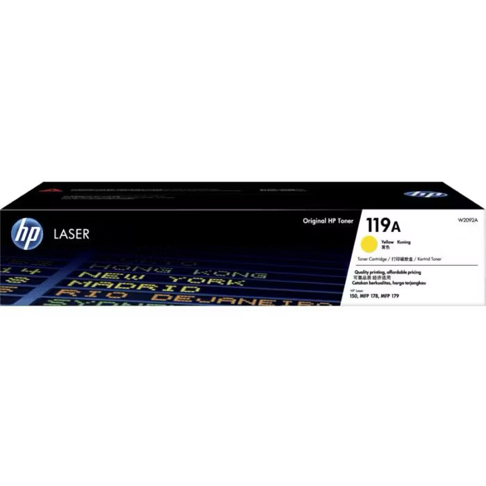 HP 119A Yellow Original Laser Toner Cartridge