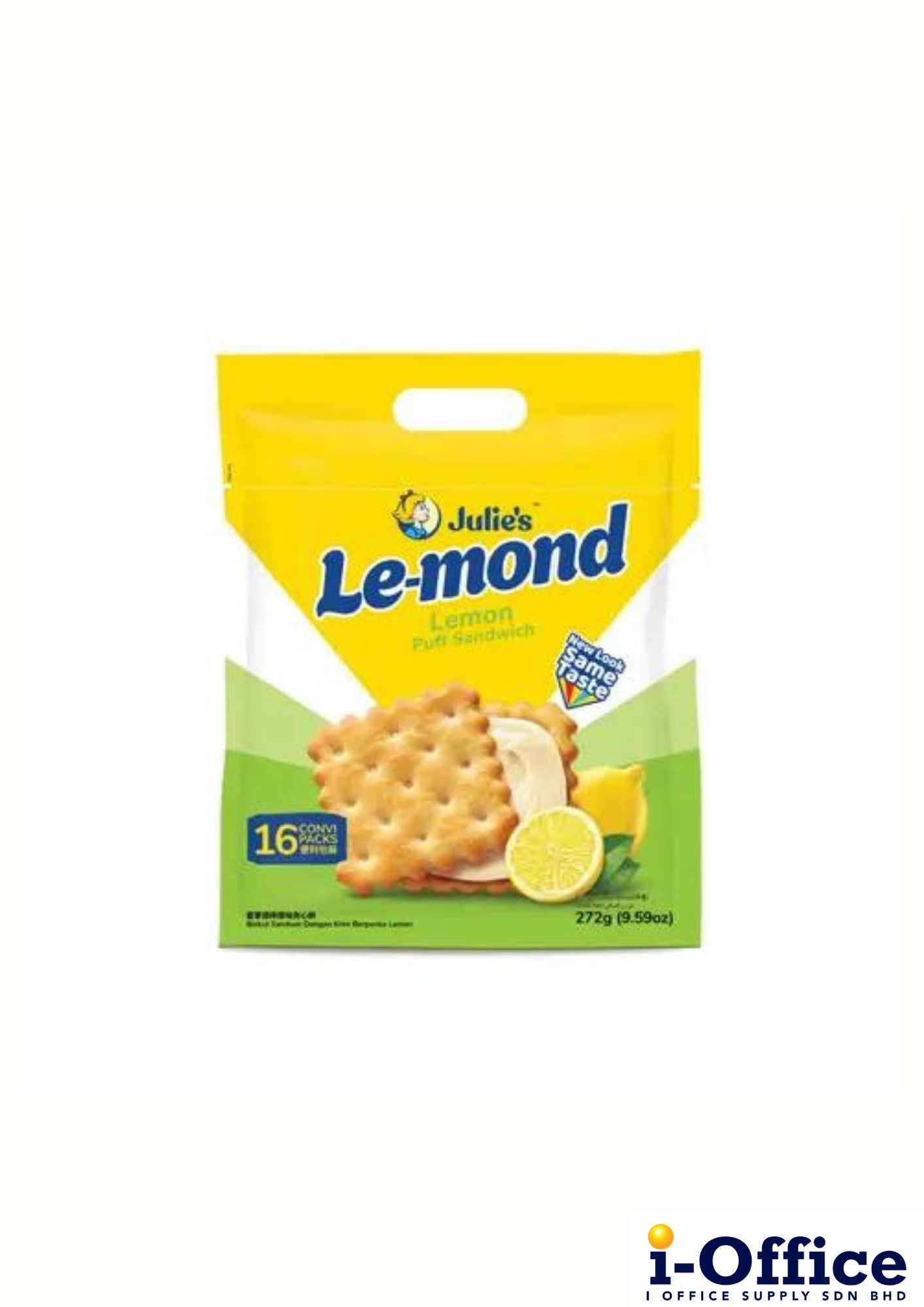 Julie's Cheese Sandwich Biscuit Lemon 272g