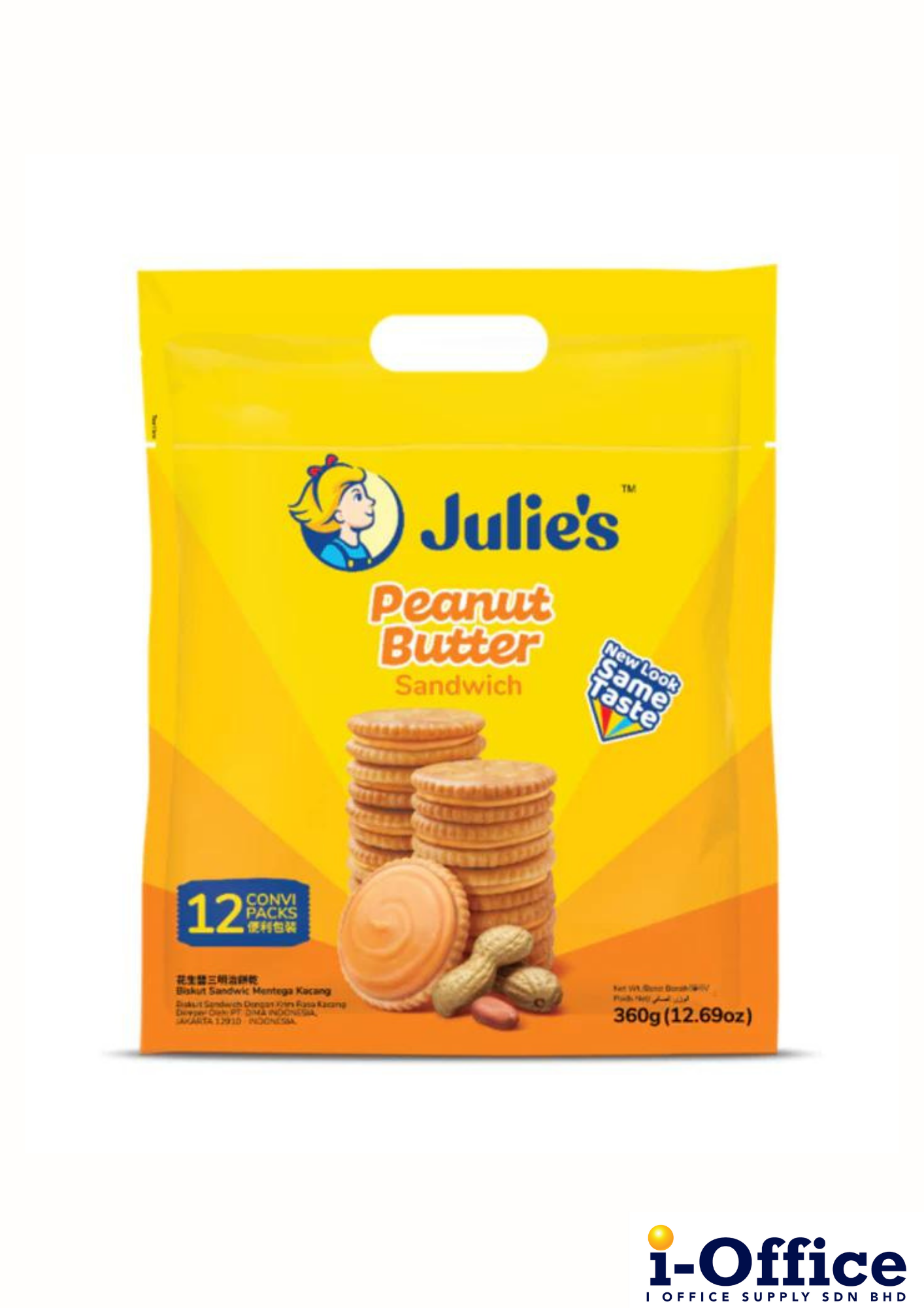 Julie's Peanut Butter Sandwich Biscuit 330g
