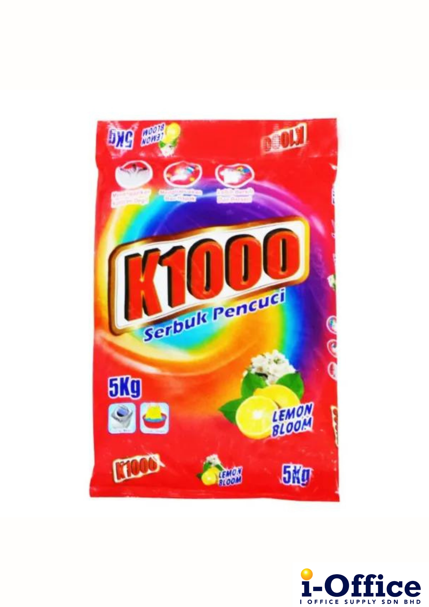 K1000 Lemon Bloom Detergent Powder 5kg