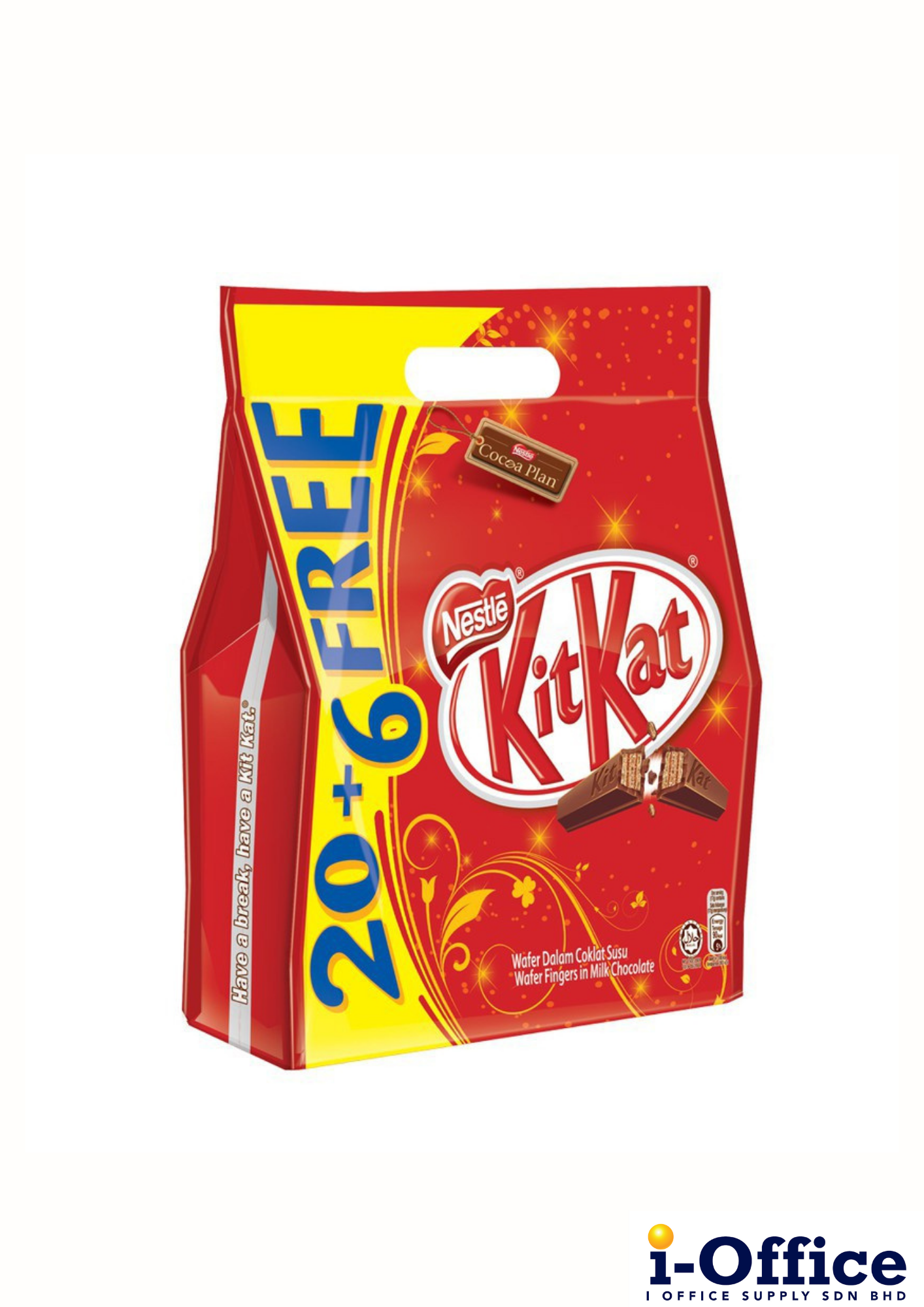 Kit Kat 2F Wafer Share Bag 20s x 17g