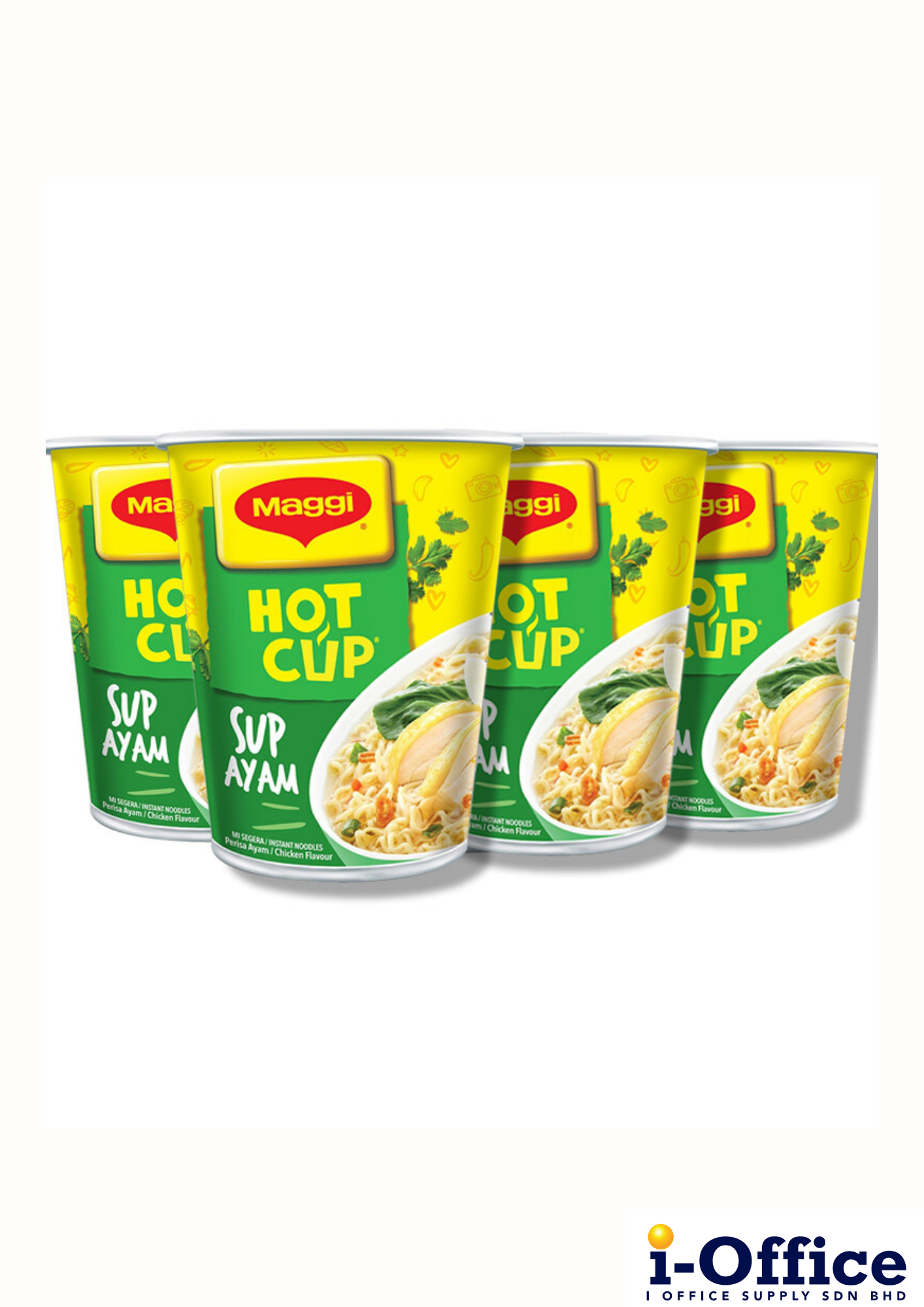 Maggi Hot Cup Chicken Soup Special Instant Noodles - 6s x 59g