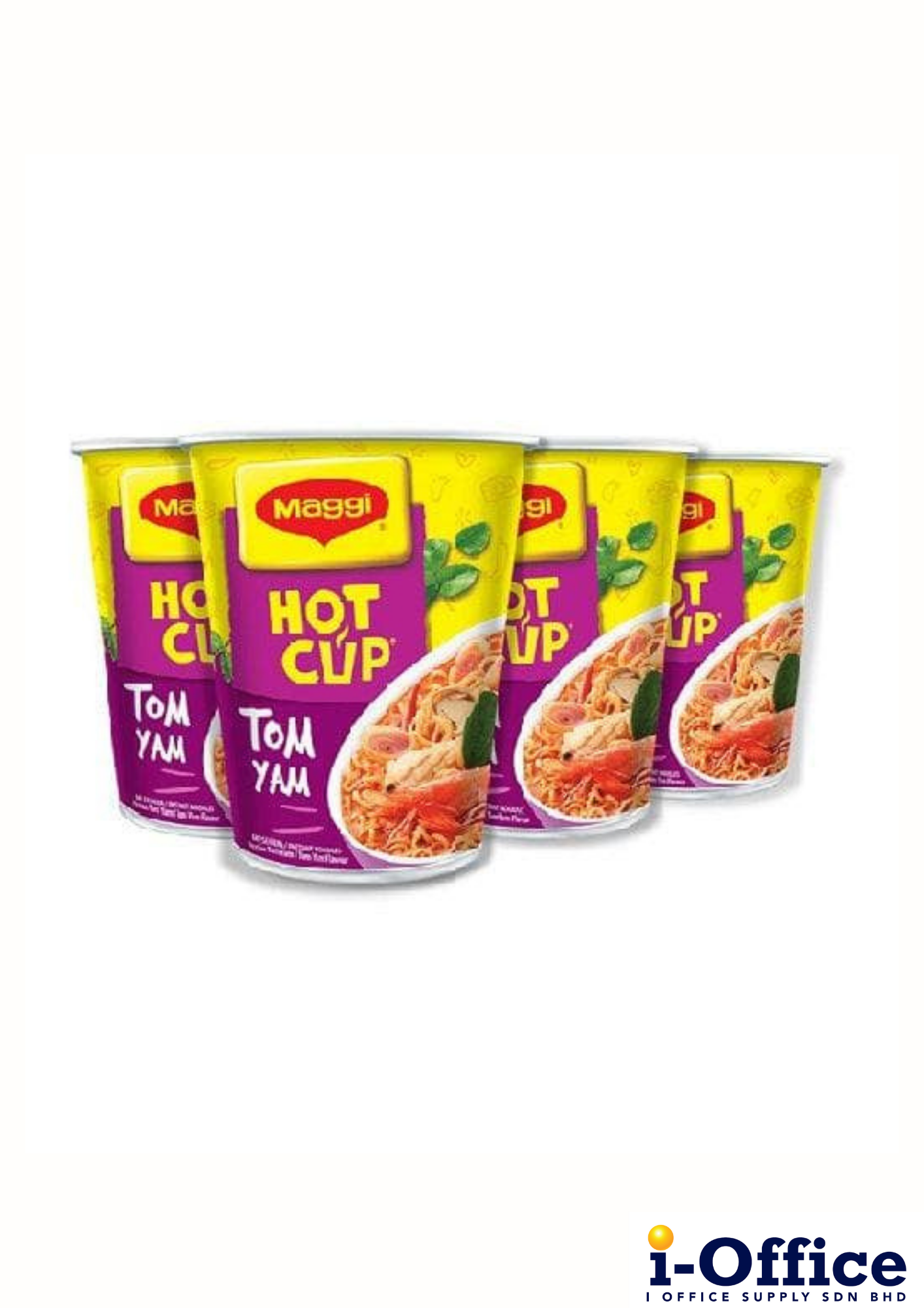Maggi Hot Cup Tom Yam Kaw Instant Noodles - 6s x 59g