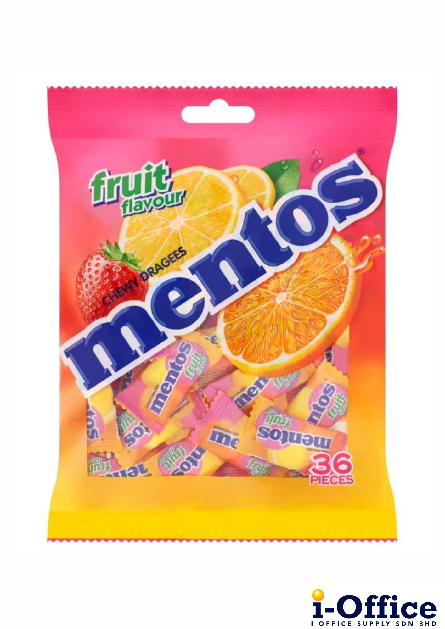 Mento's Chewy Dragees Fruity 36s