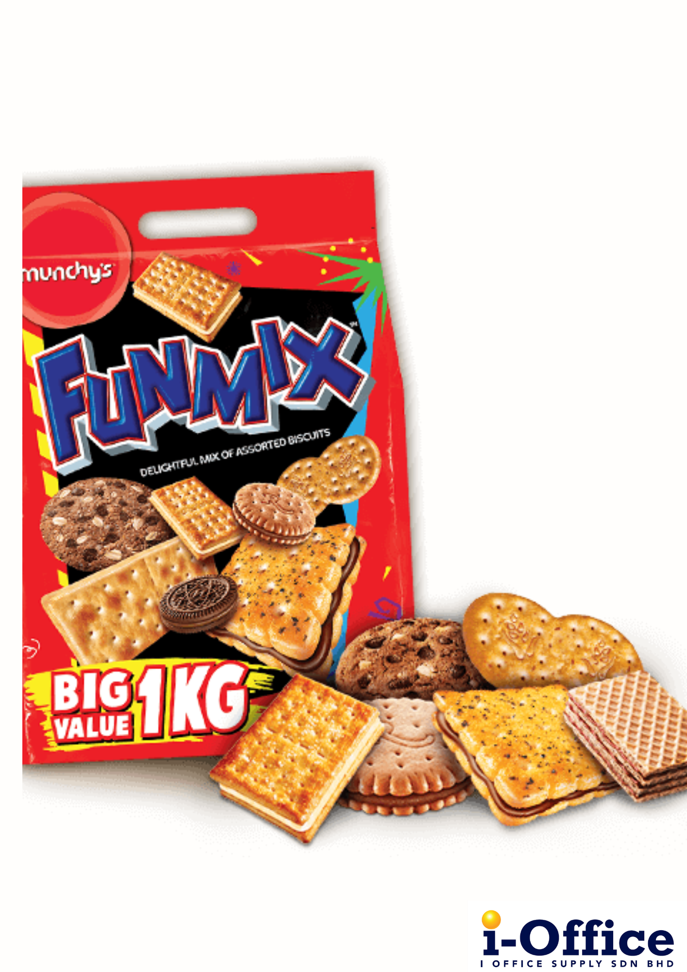 Munchy's Assorted Biscuits Funmix 1kg