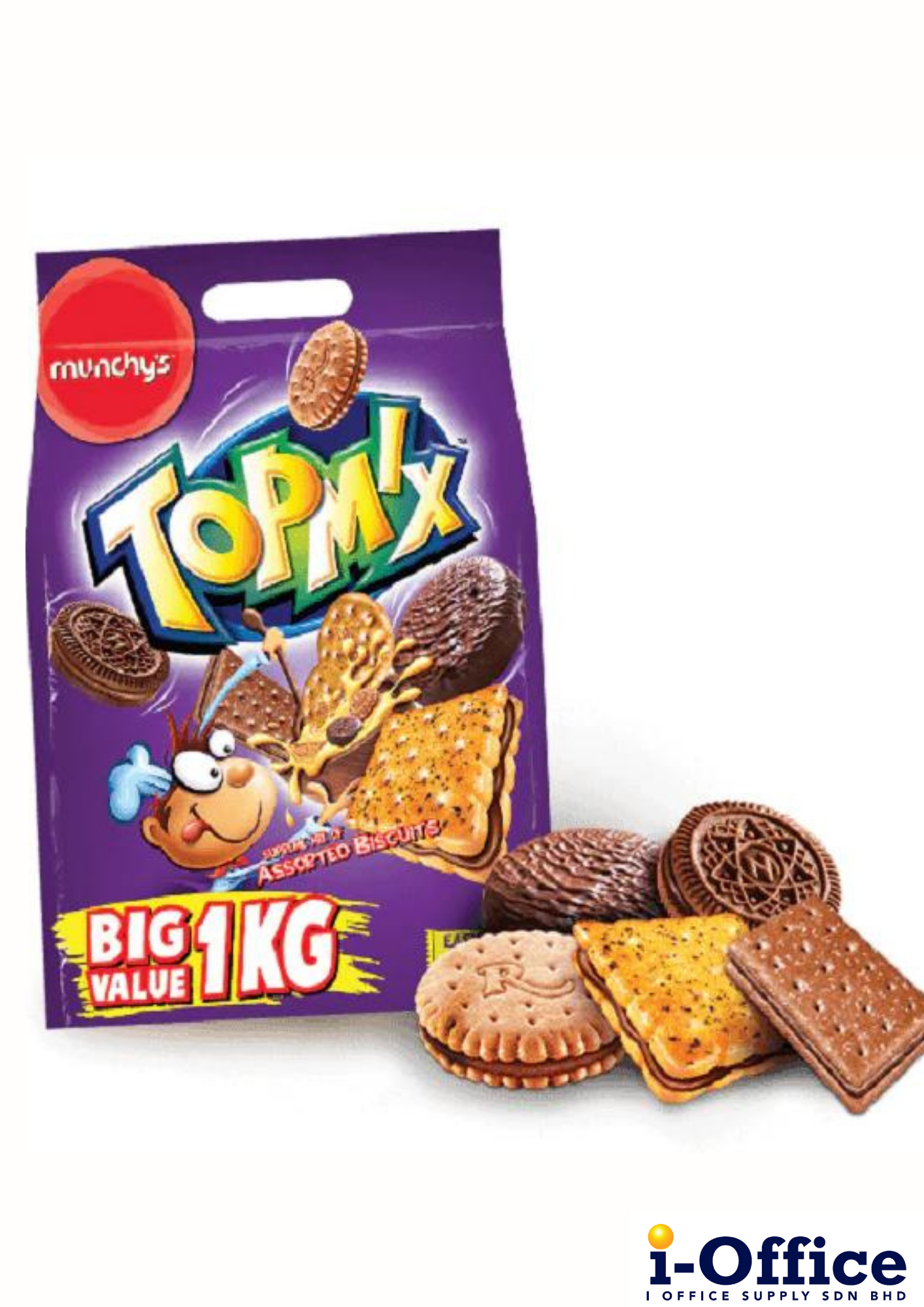 Munchy's Assorted Biscuits Topmix 1kg