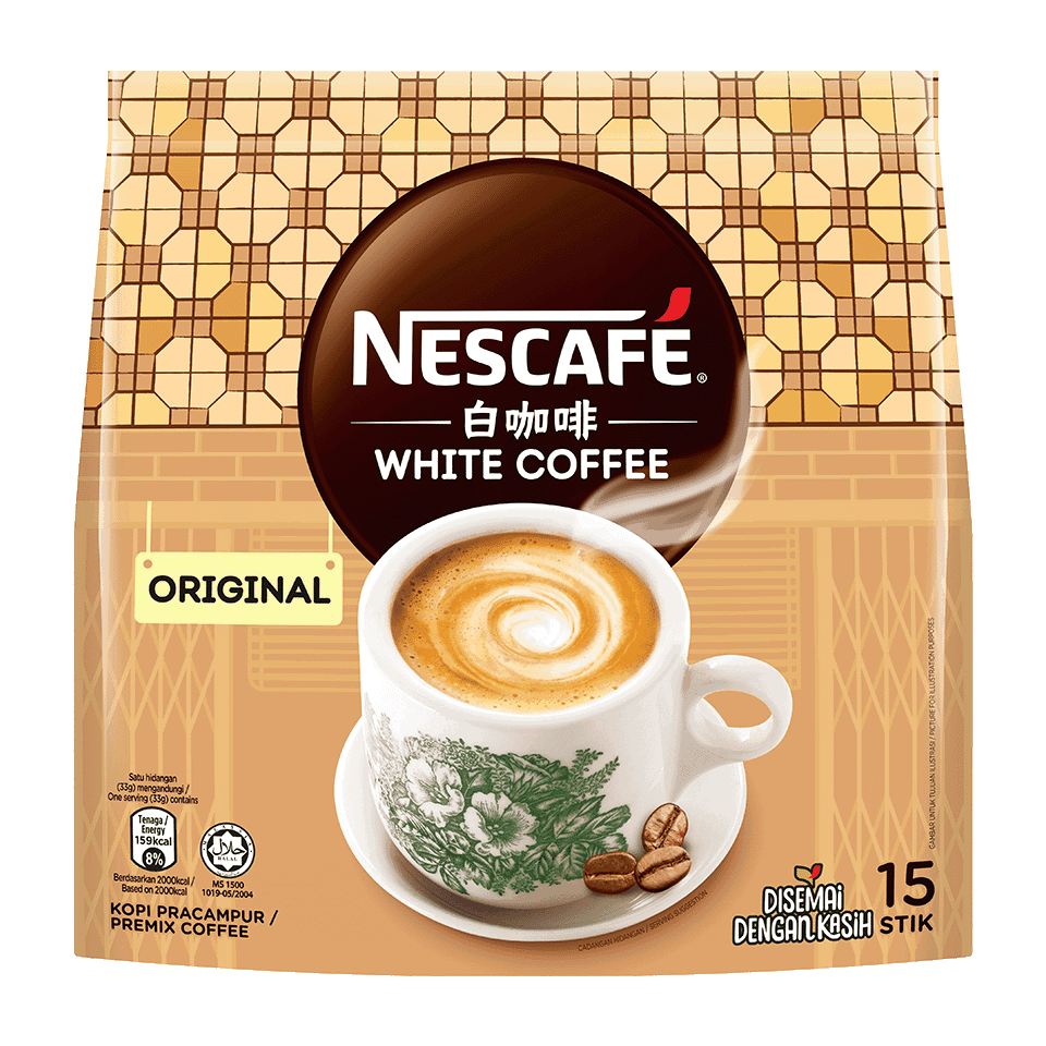 Nestle Nescafe White Coffee Original 33g x 15's