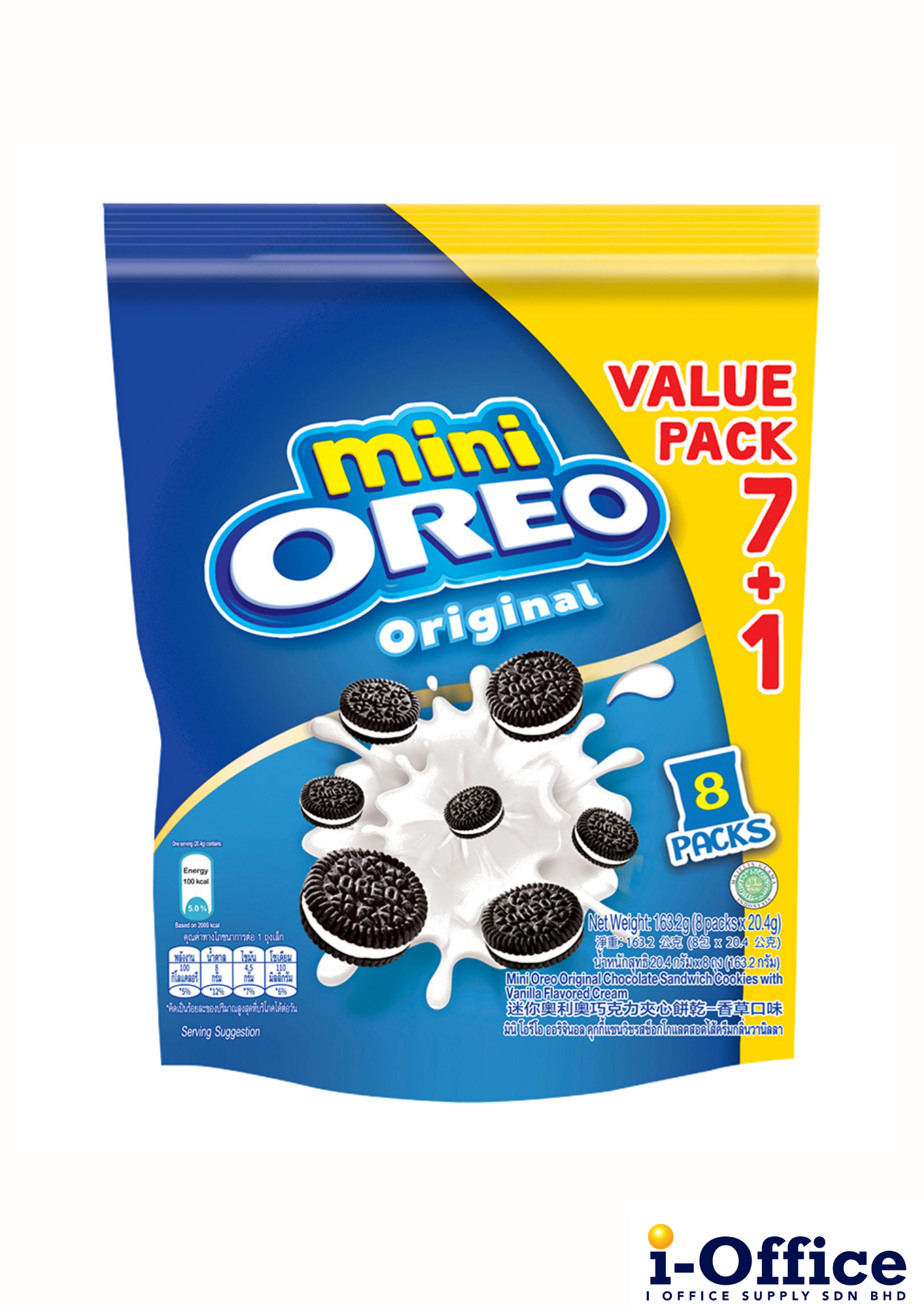 Oreo Mini Sanwich Original 8s x 23g