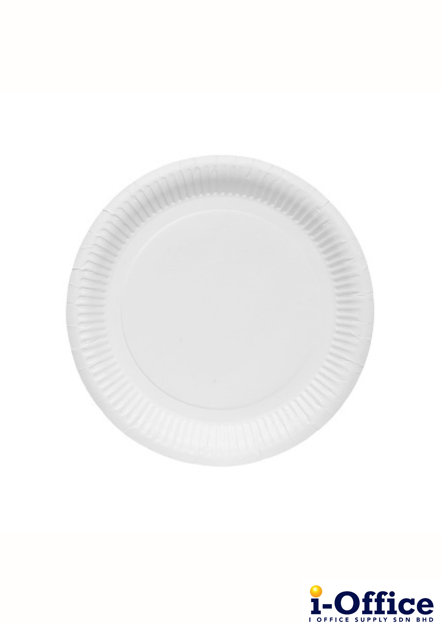 Paper Plate White - 7Inch - 50s