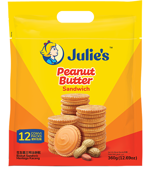 JULIE'S PEANUT BUTTER SANDWICH