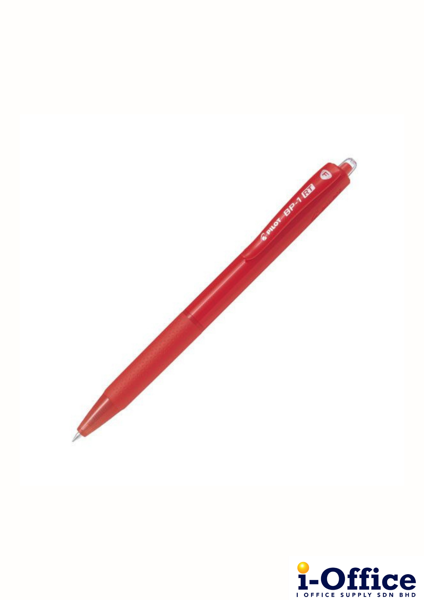 Pilot BP-1RT Ball Pen - 0.7mm - Red