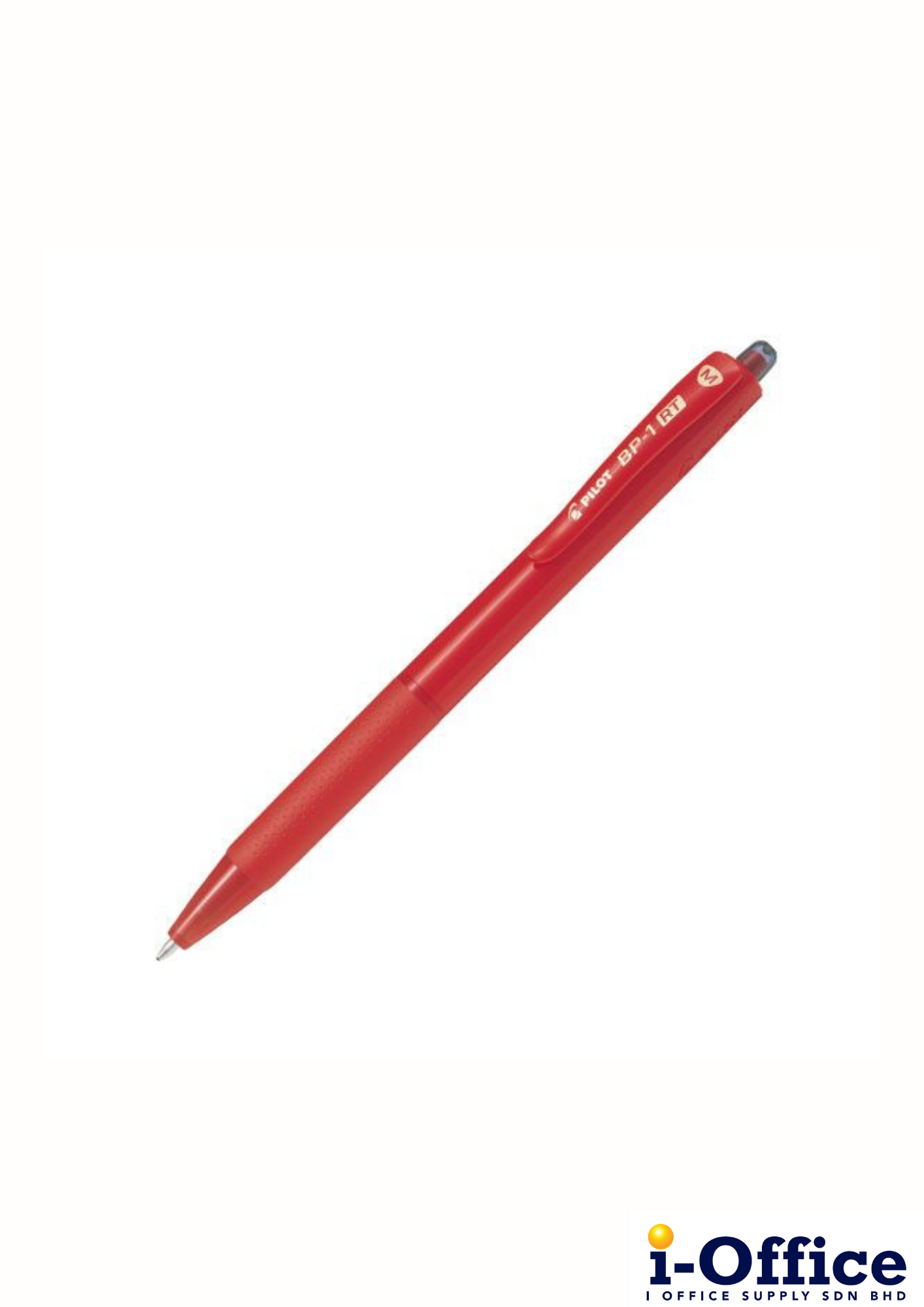 Pilot BP-1RT Ball Pen - 1.0mm - Red