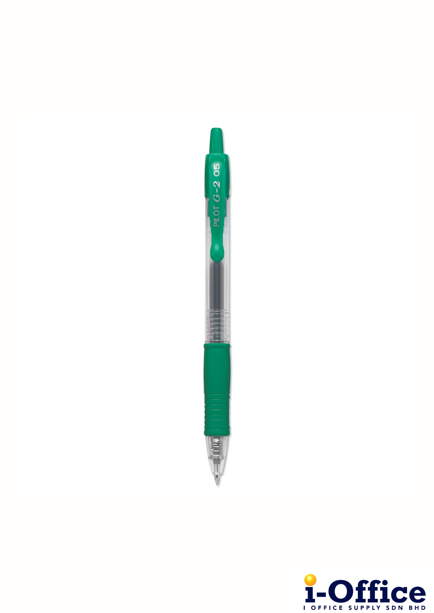 Pilot G-2 Retractable Gel Pen - 0.5mm - Green
