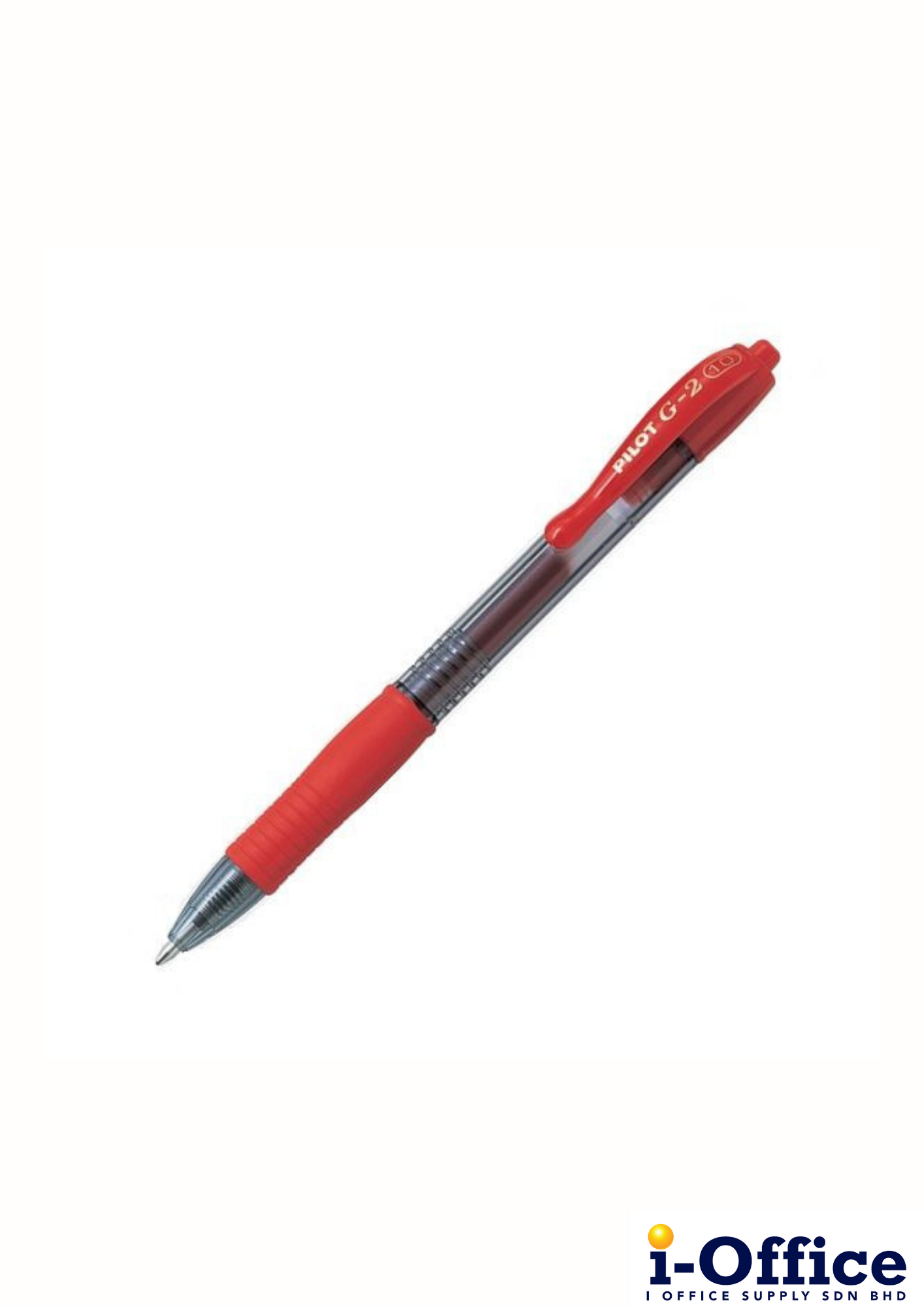 Pilot G-2 Retractable Gel Pen - 1.0mm - Red