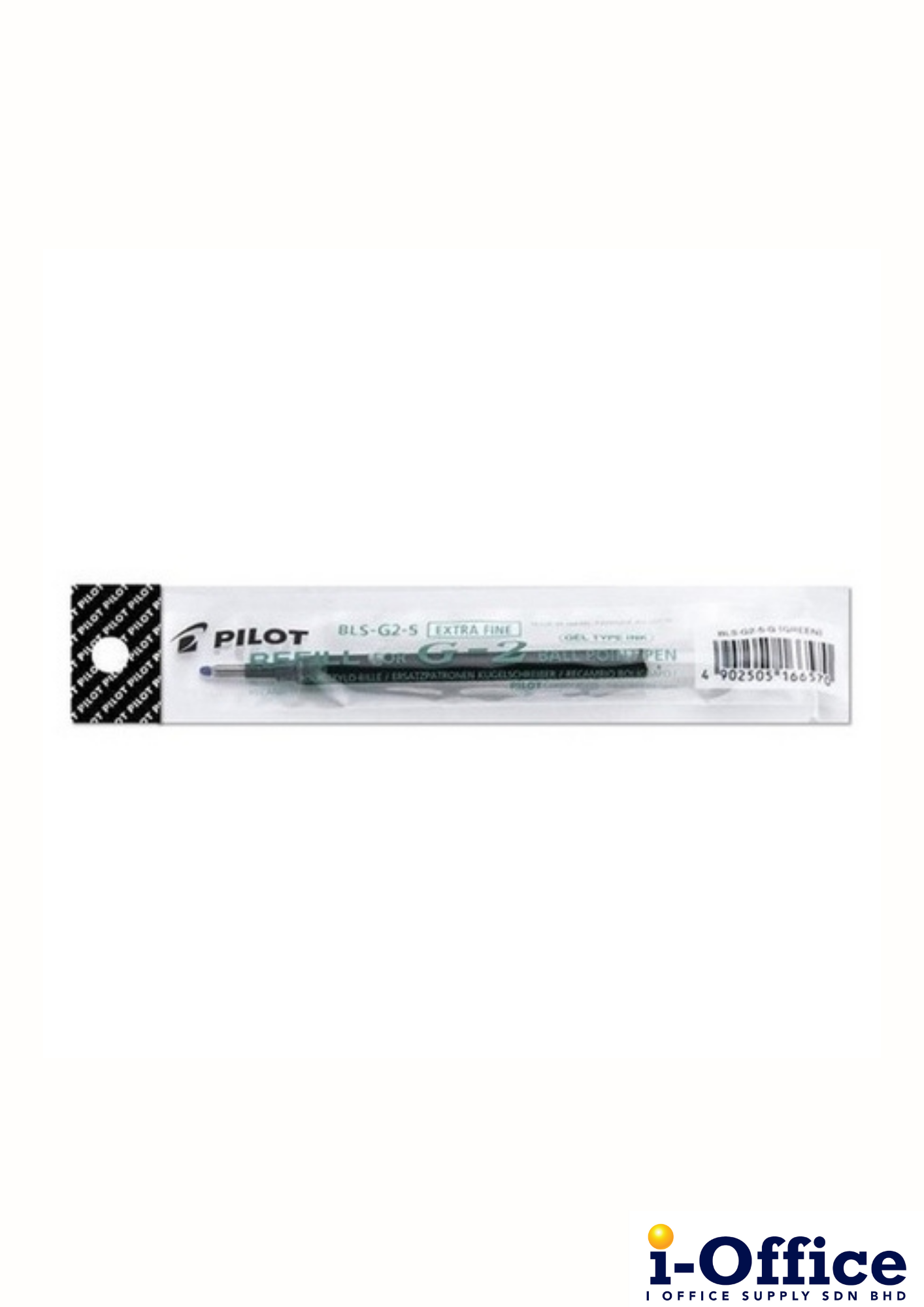 Pilot G-2 Retractable Gel Pen Refill - 0.5mm - Green