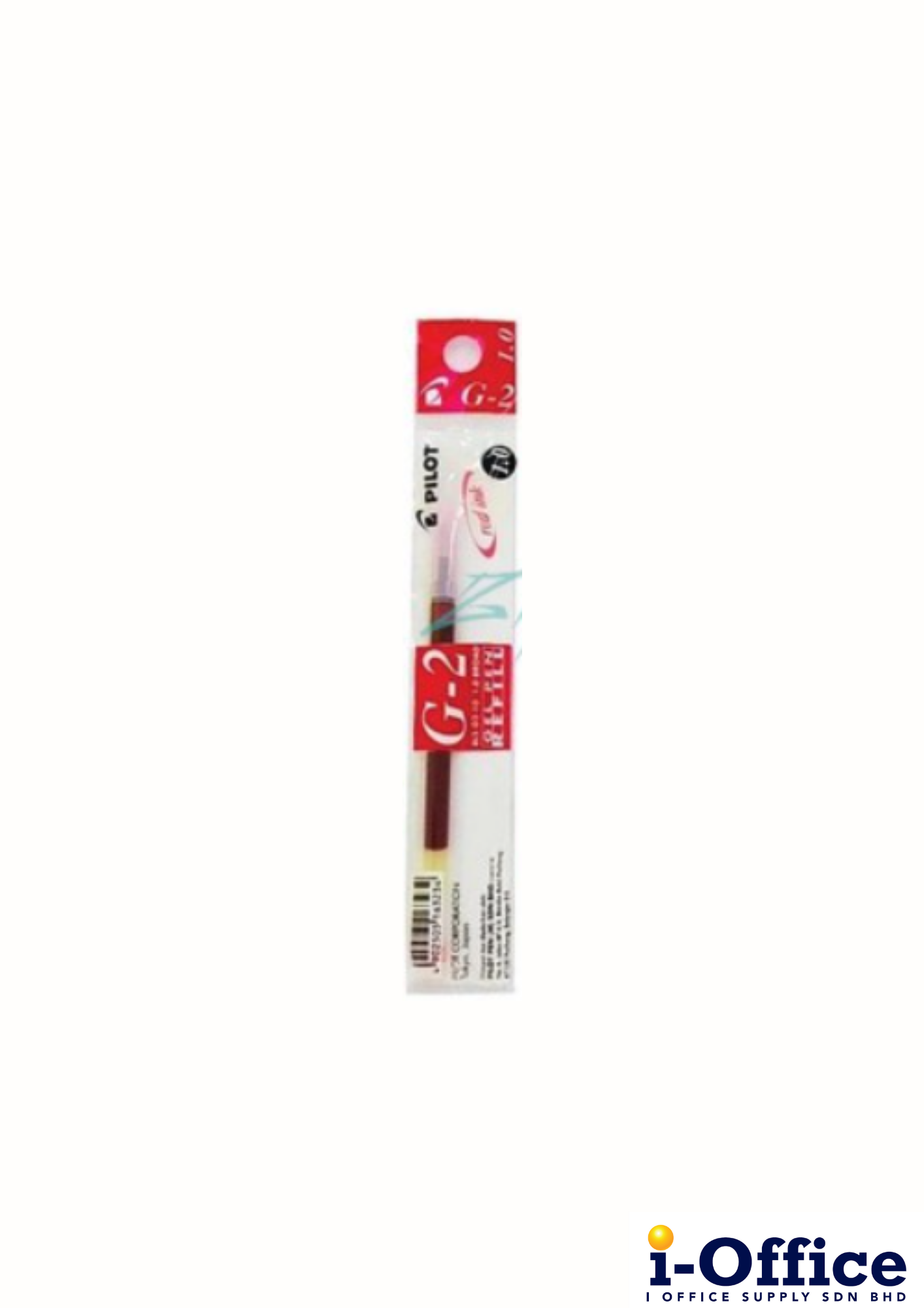 Pilot G-2 Retractable Gel Pen Refill - 1.0mm - Red