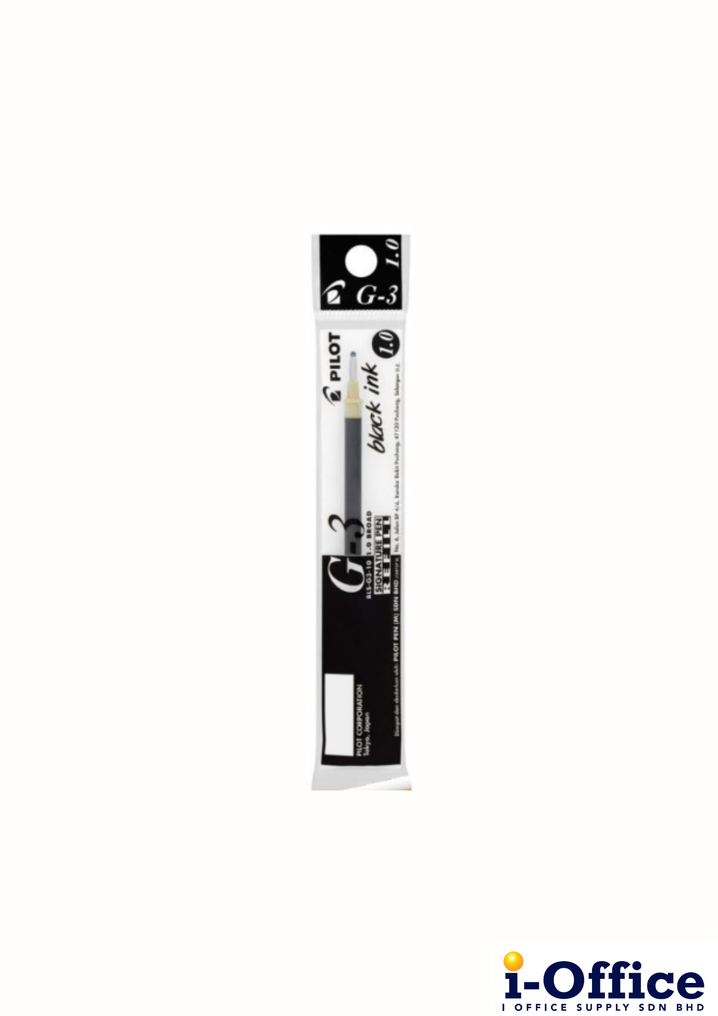 Pilot G-3 Gel Ink Pen Refill - 1.0mm - Black