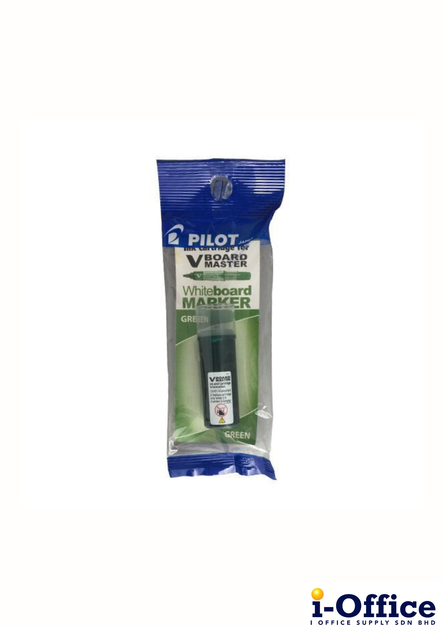 Pilot V Board Master Ink Cartridge - Green