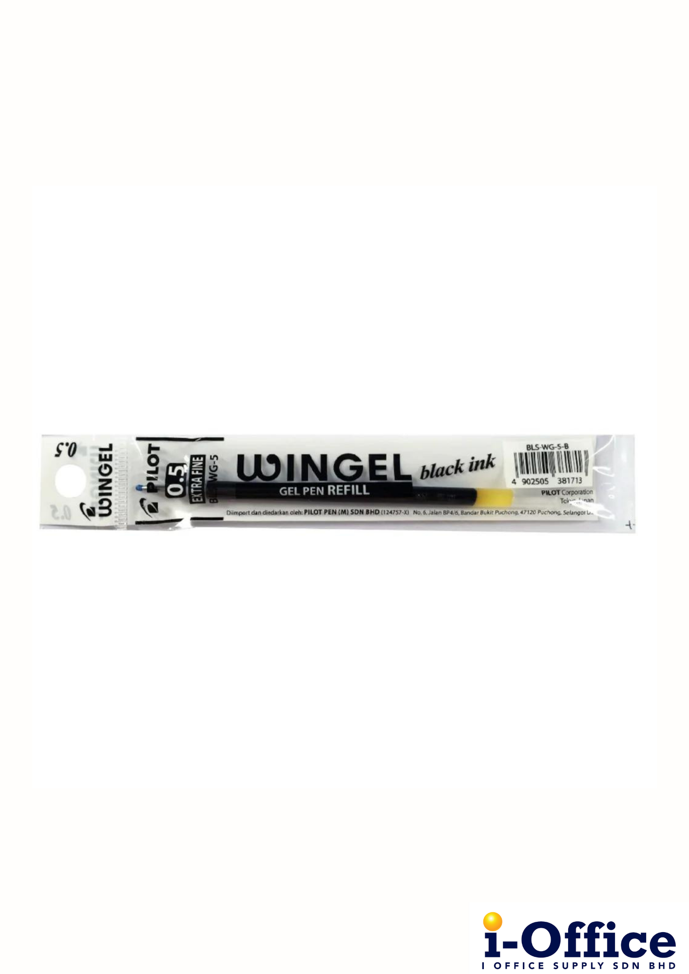 Pilot WinGel Pen Refill - 0.5mm - Black