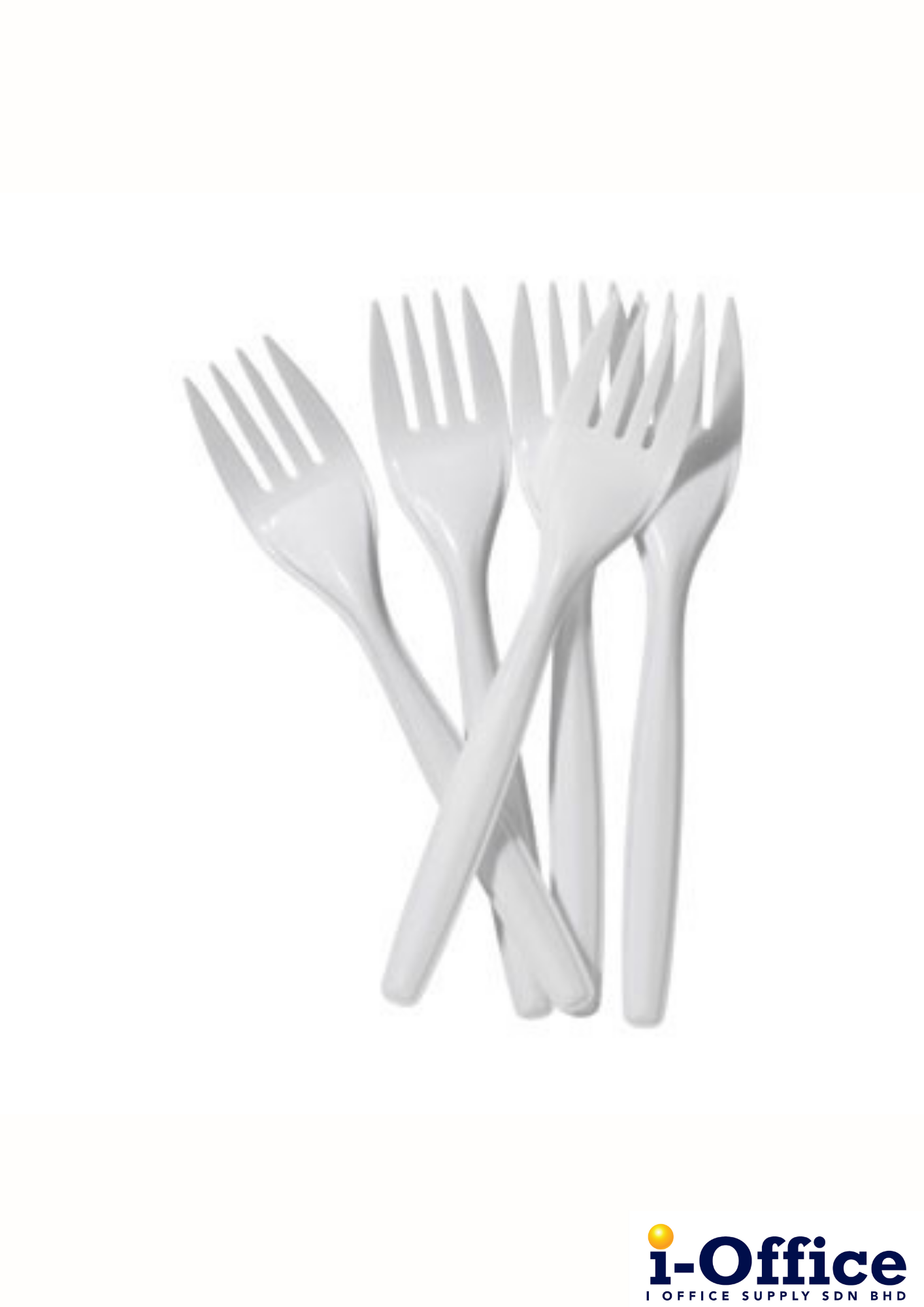 Plastic Fork - 6.5Inch - 50s