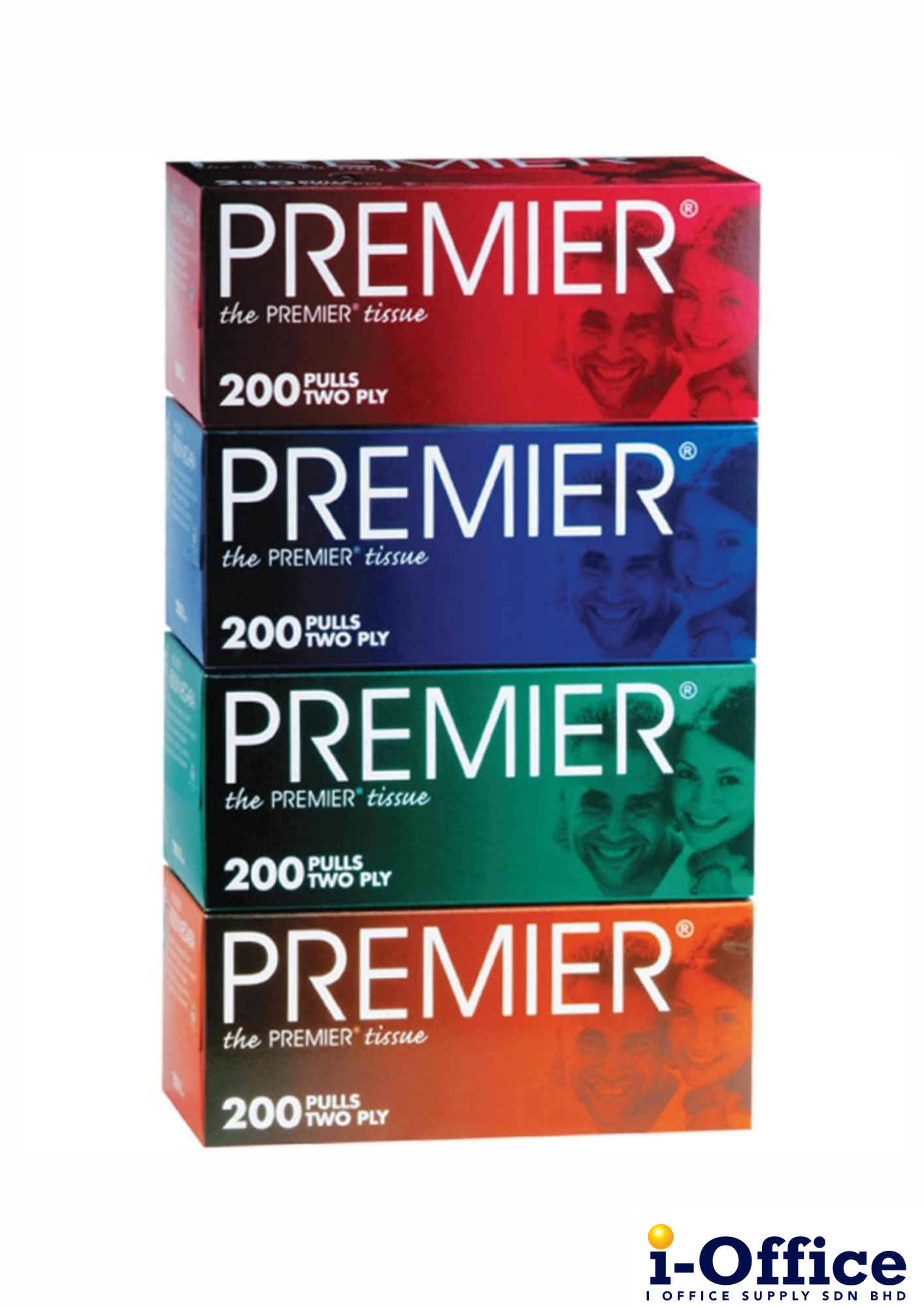 Premier Facial Tissue - 2ply - 4s x 200sheets