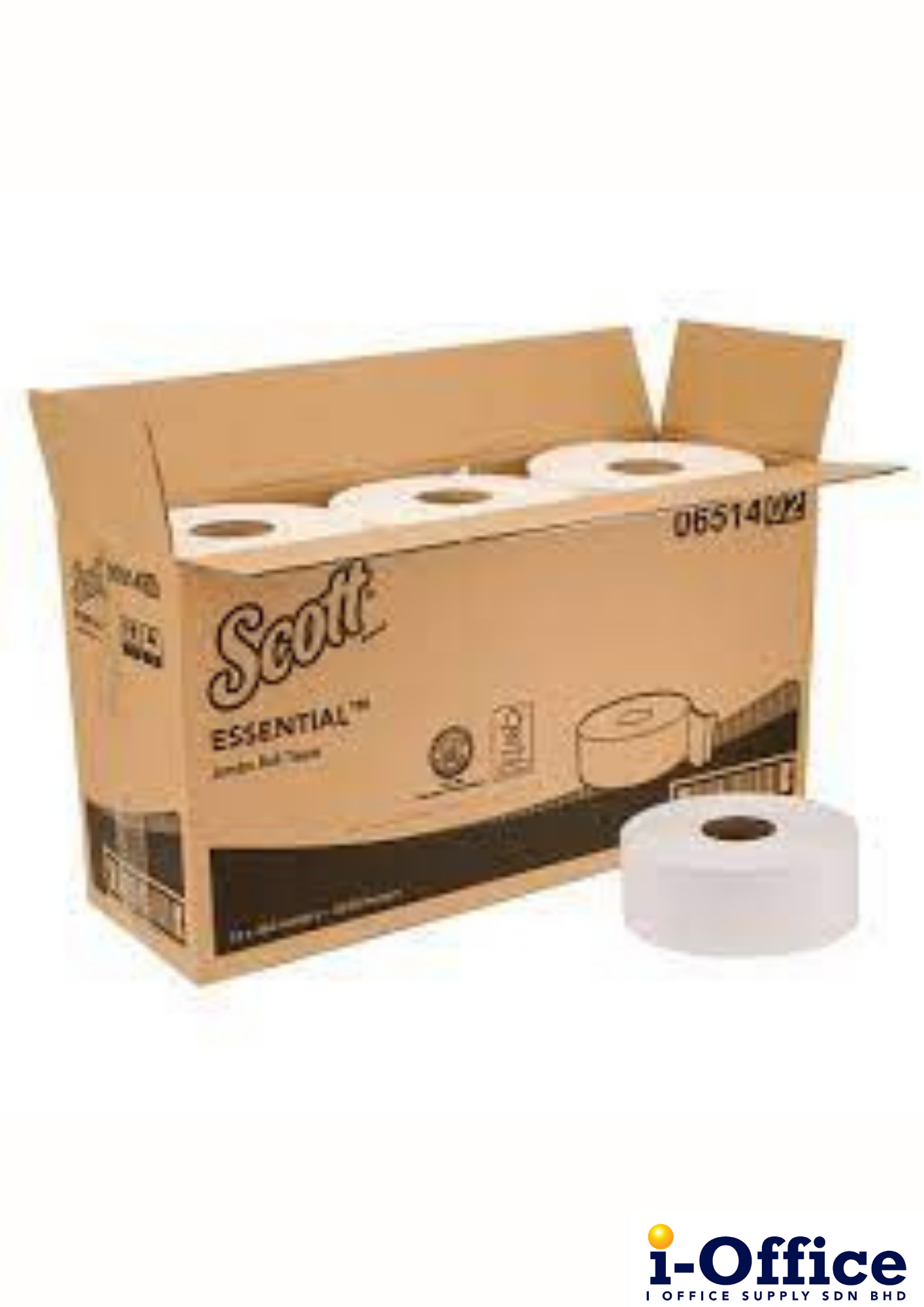 Scott Jumbo Roll Toilet Tissue 2ply x 360m x 12roll