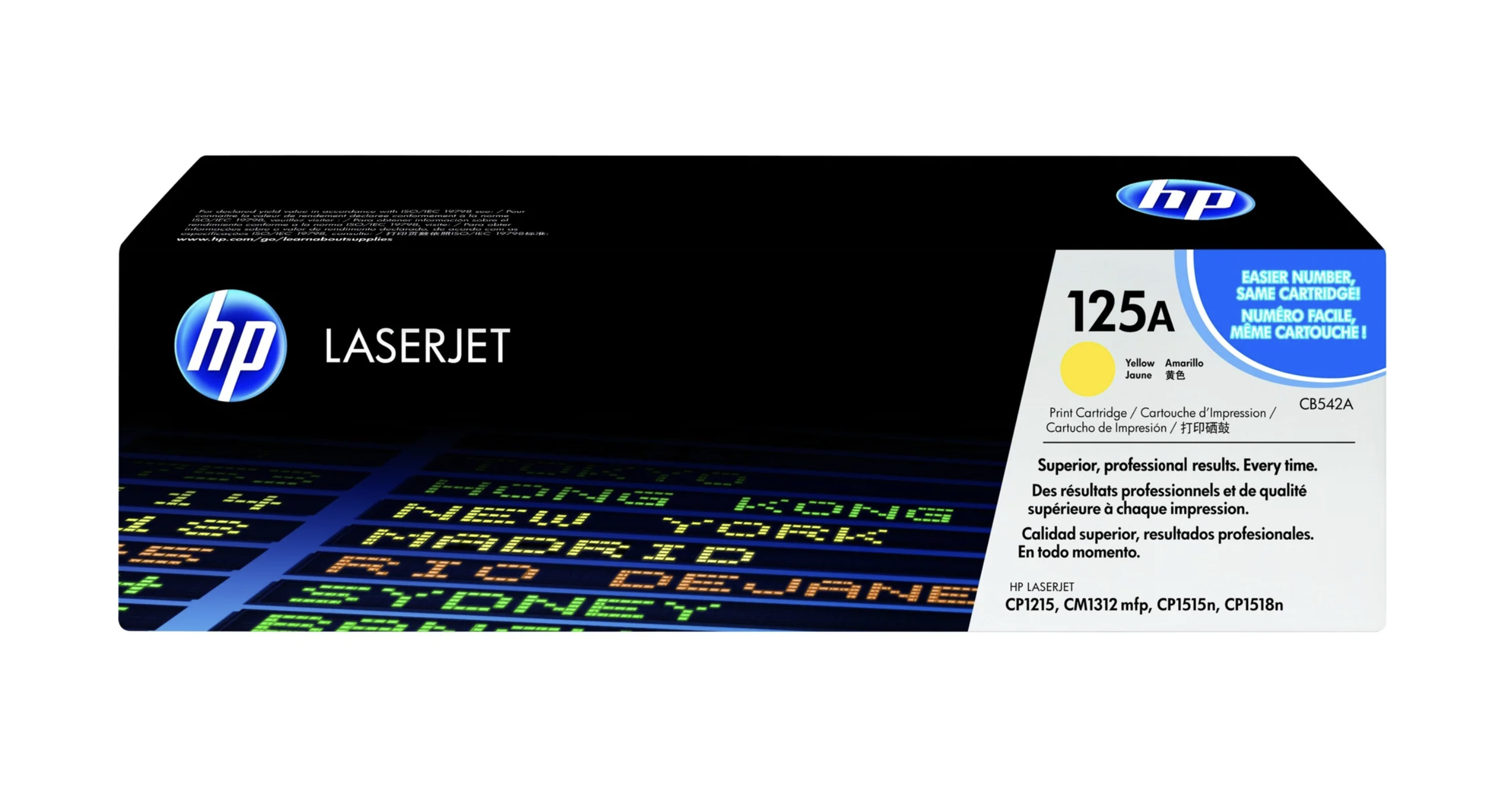 HP 125A Yellow Original LaserJet Toner Cartridge
