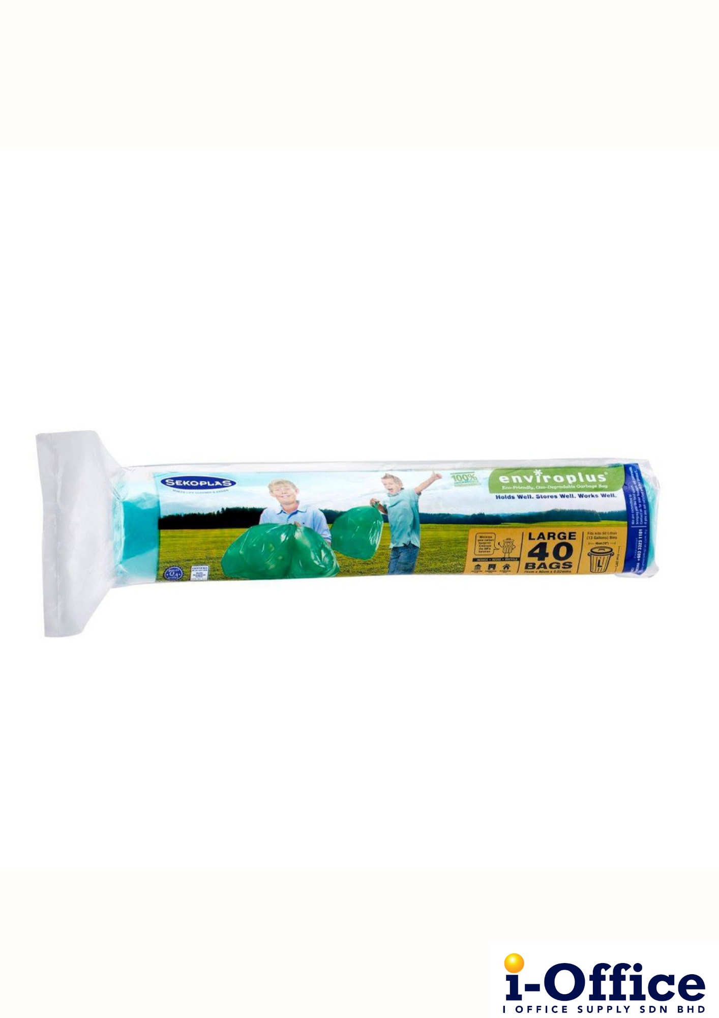 Sekoplas Enviroplus Green Roll 40s Large