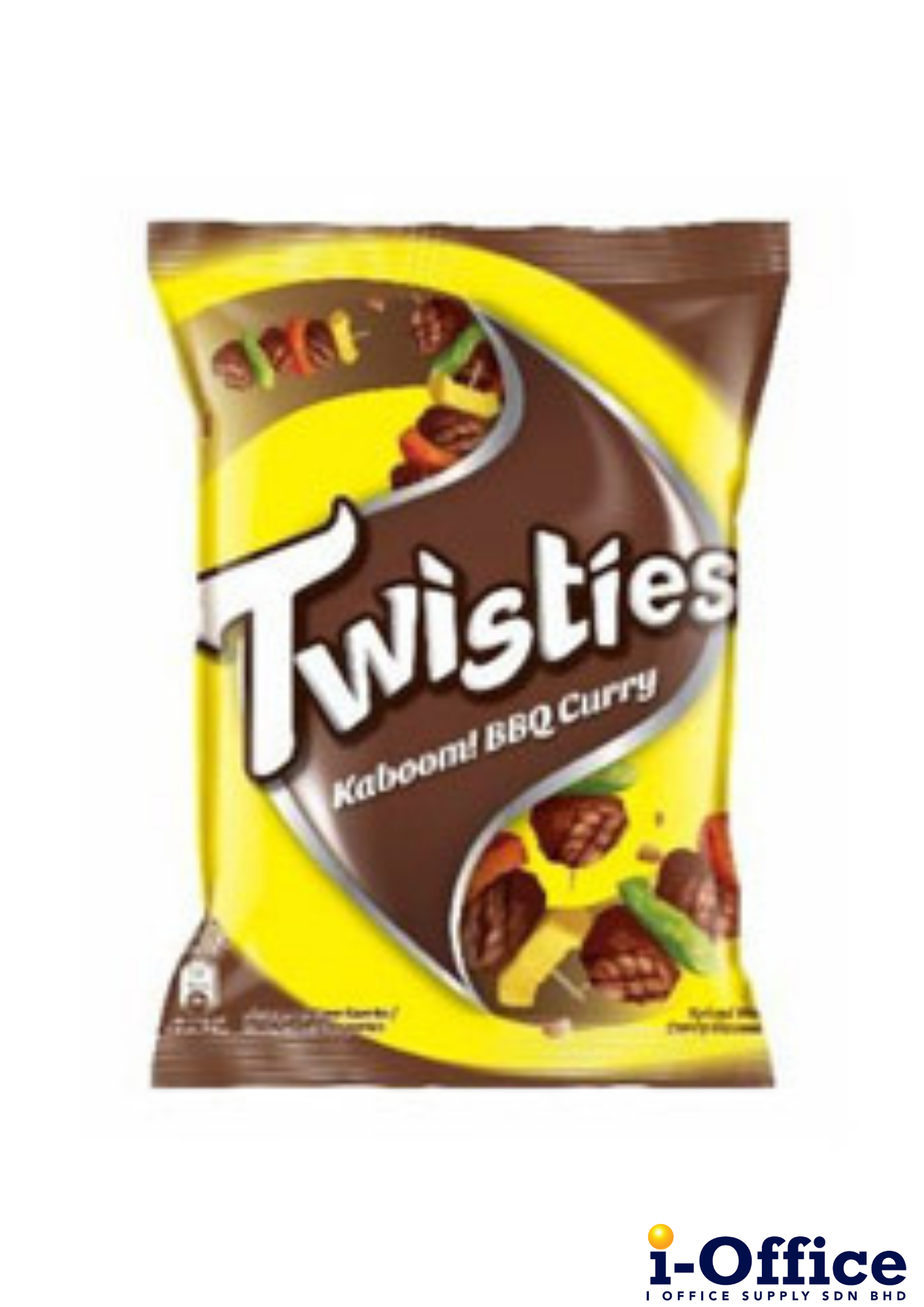 Twisties Corn Snacks BBQ Curry 30s x 15g