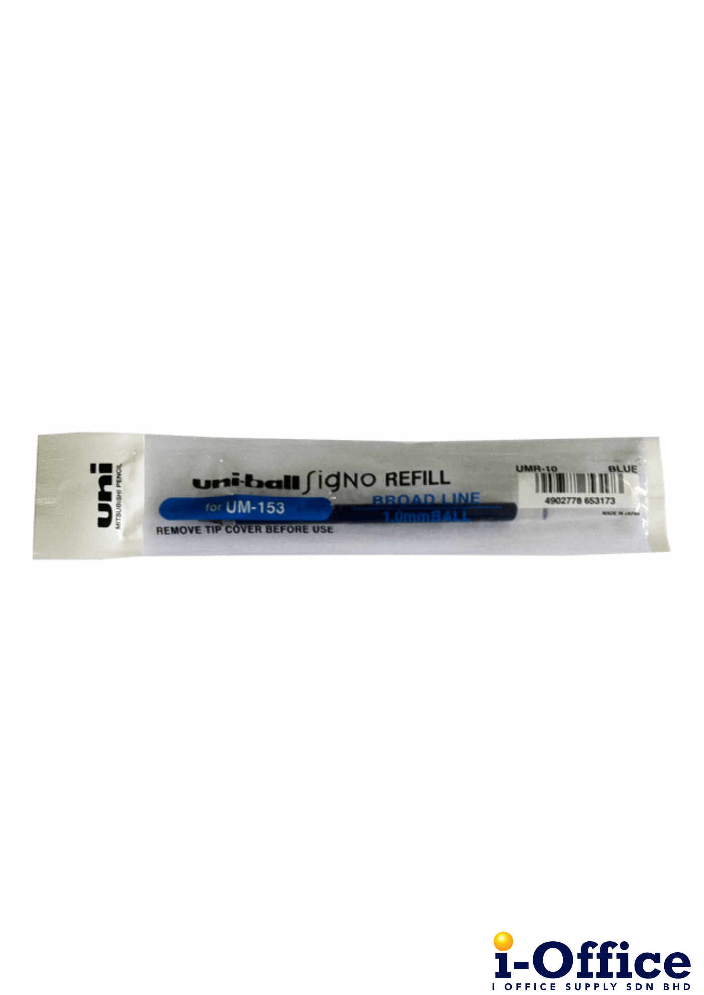 UniBall UMR-10 Signo Broad Pen Refill - 1.0mm - Blue