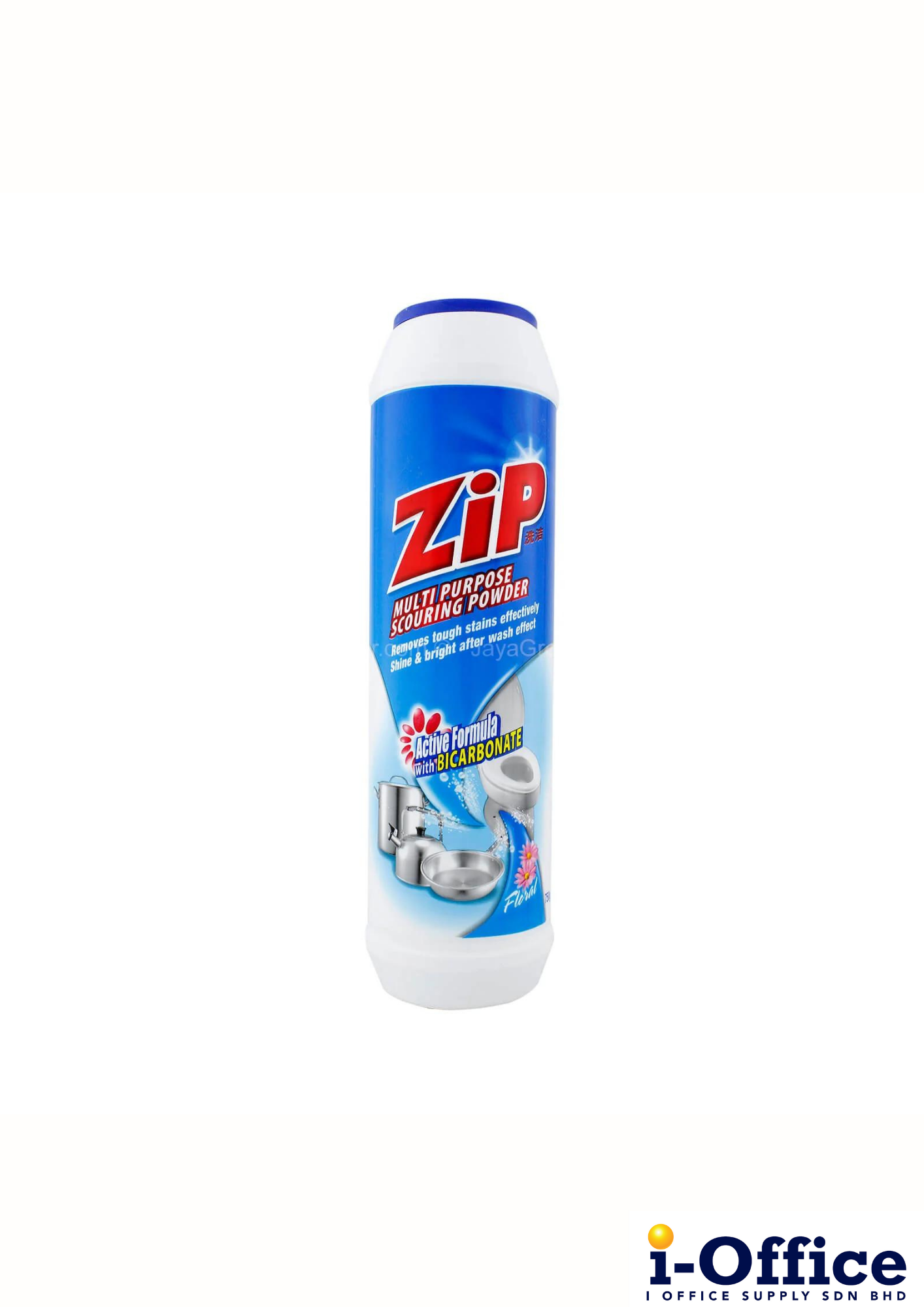 Zip Floral Multi-Purpose Scouring Powder 750g