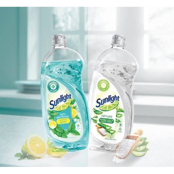Sunlight Dishwash Liquid Lime/ Lemon 900ml-Wholesale Office Stationery and Pantry Supply