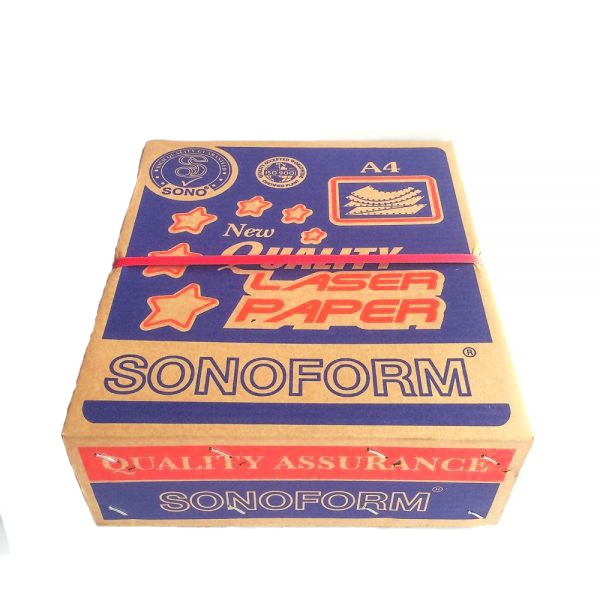 SONOFORM Computer Form 9.5'' x 11'' x 1Ply / 2 Ply 500Fans-Wholesale Office Stationery and Pantry Supply