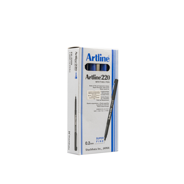 ARTLINE 0.2mm Writing Pen 220-Wholesale Office Stationery and Pantry Supply
