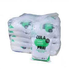 GULA PRAI COARSE GRAIN Sugar (White) 1KG-Wholesale Office Stationery and Pantry Supply