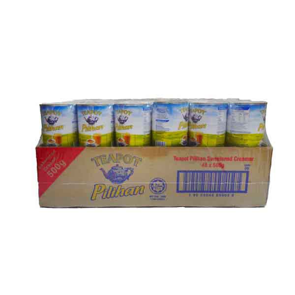 TEAPOT PILIHAN Sweetened Creamer 500G X 48'S-Wholesale Office Stationery and Pantry Supply