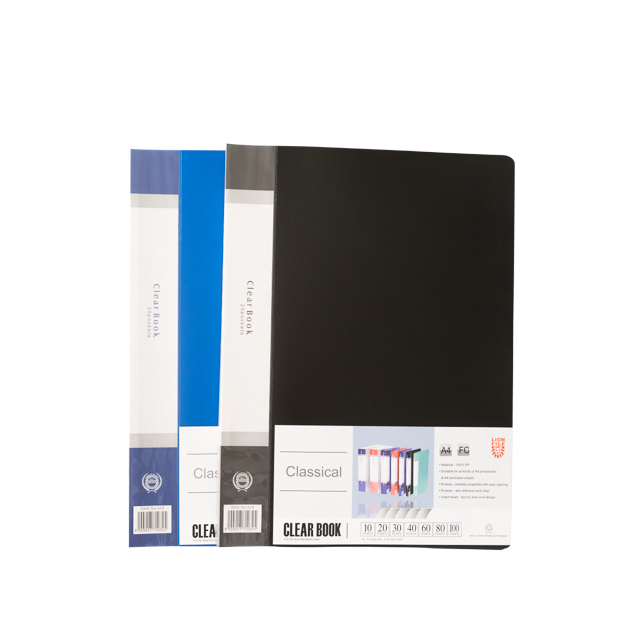 LION FILE NonRefill Clear Holder 60 Pages-Wholesale Office Stationery and Pantry Supply