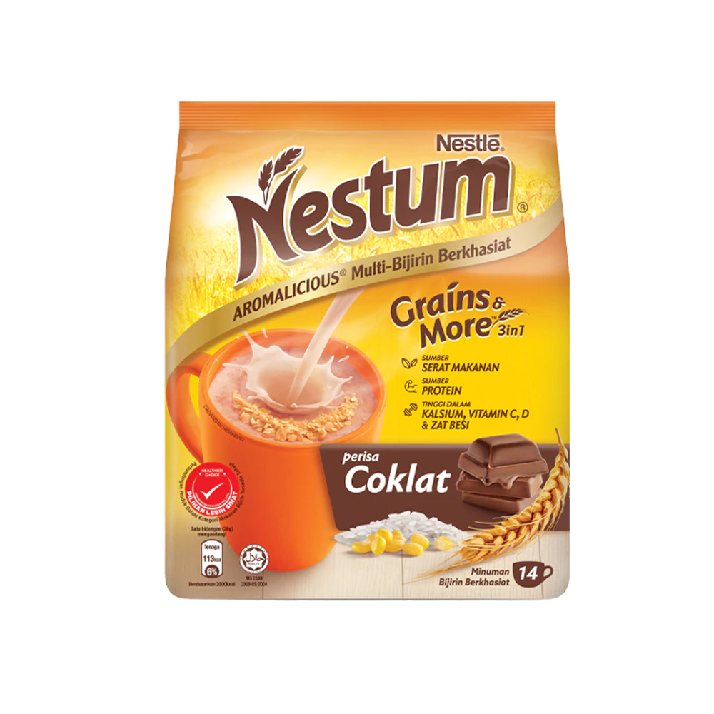 Nestum 3in1 Cereal Drink Chocolate 14s x 28g