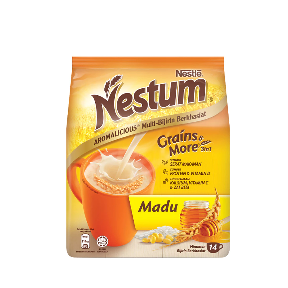 Nestum 3in1 Cereal Drink Honey 14s x 28g