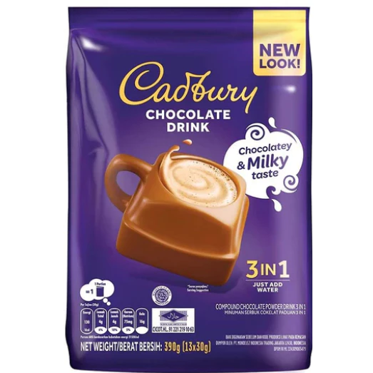 Cadbury 3-in-1 Hot Chocolate 13s x 30g