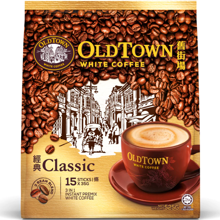 Old Town White Coffee 3in1 Classic 15s x 35g