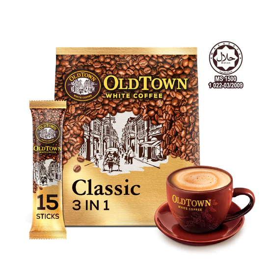 Old Town White Coffee 3in1 Classic 15s x 35g