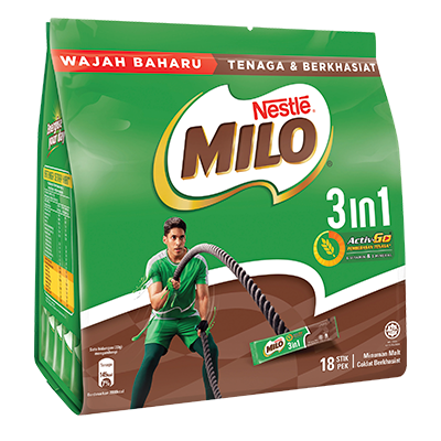 Milo 3in1 Stick Pack - 18s x 33g