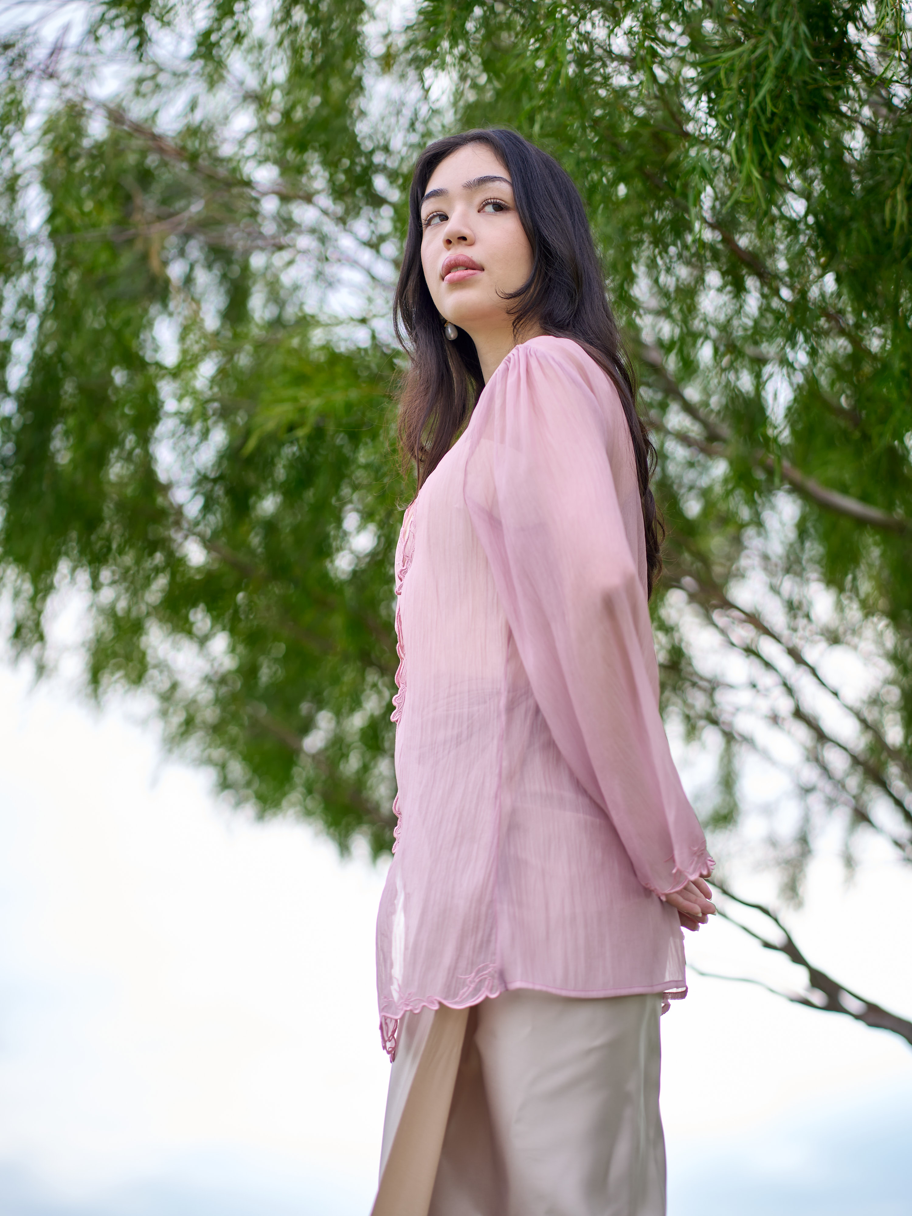 Sofira Kebaya in Rose Blush