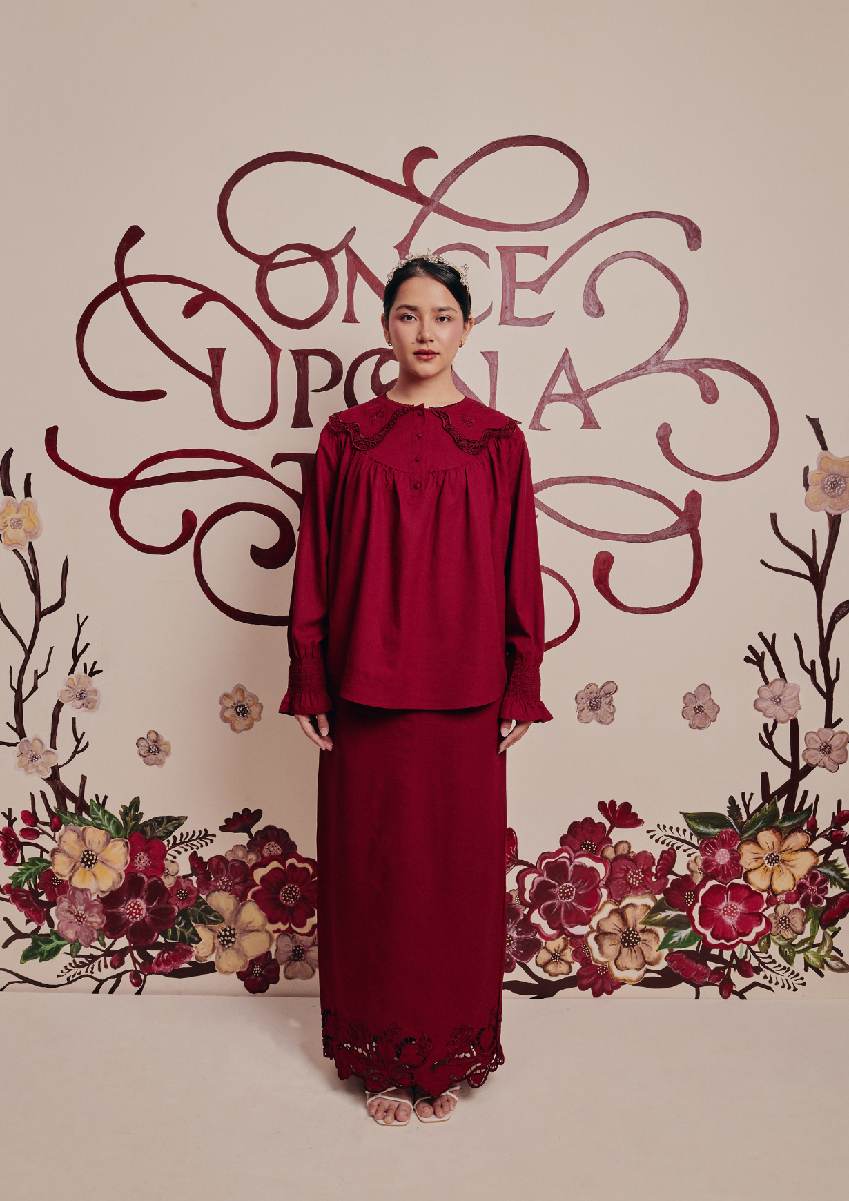 Breeze Kurung in Rosemary