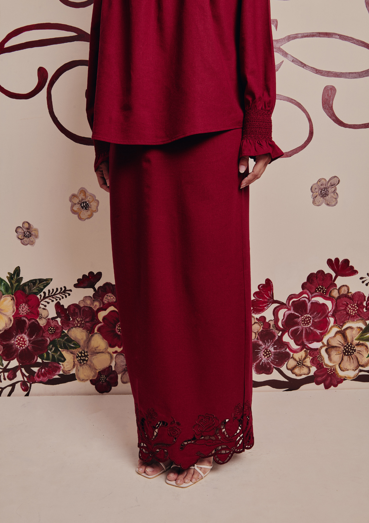 Breeze Kurung in Rosemary