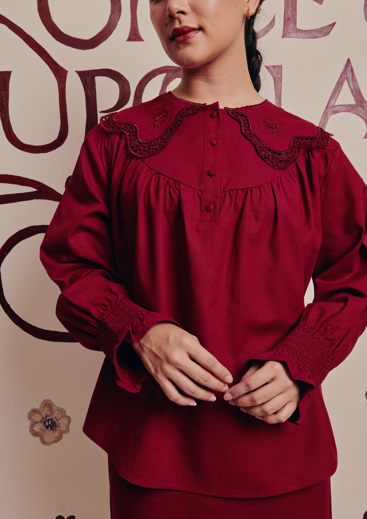 Breeze Kurung in Rosemary