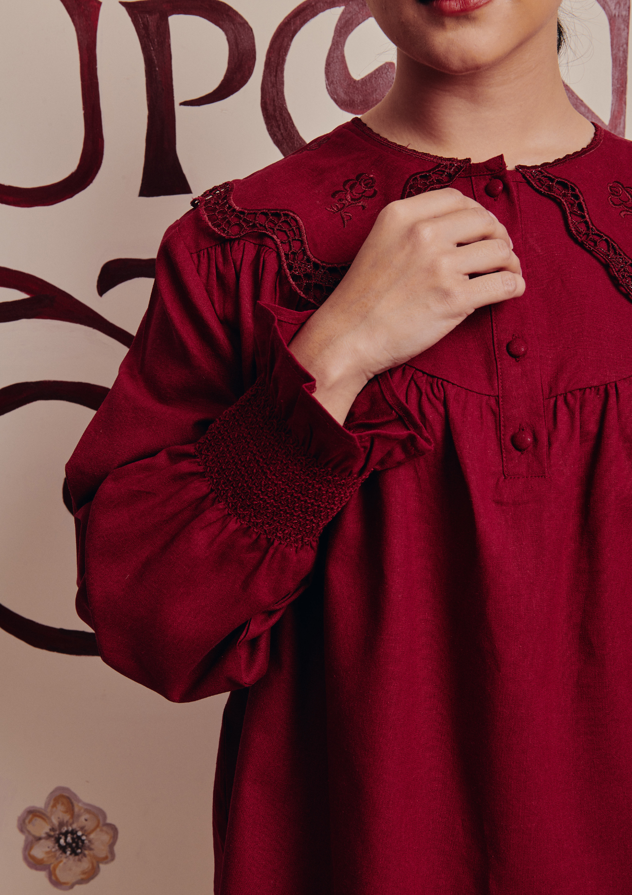 Breeze Kurung in Rosemary