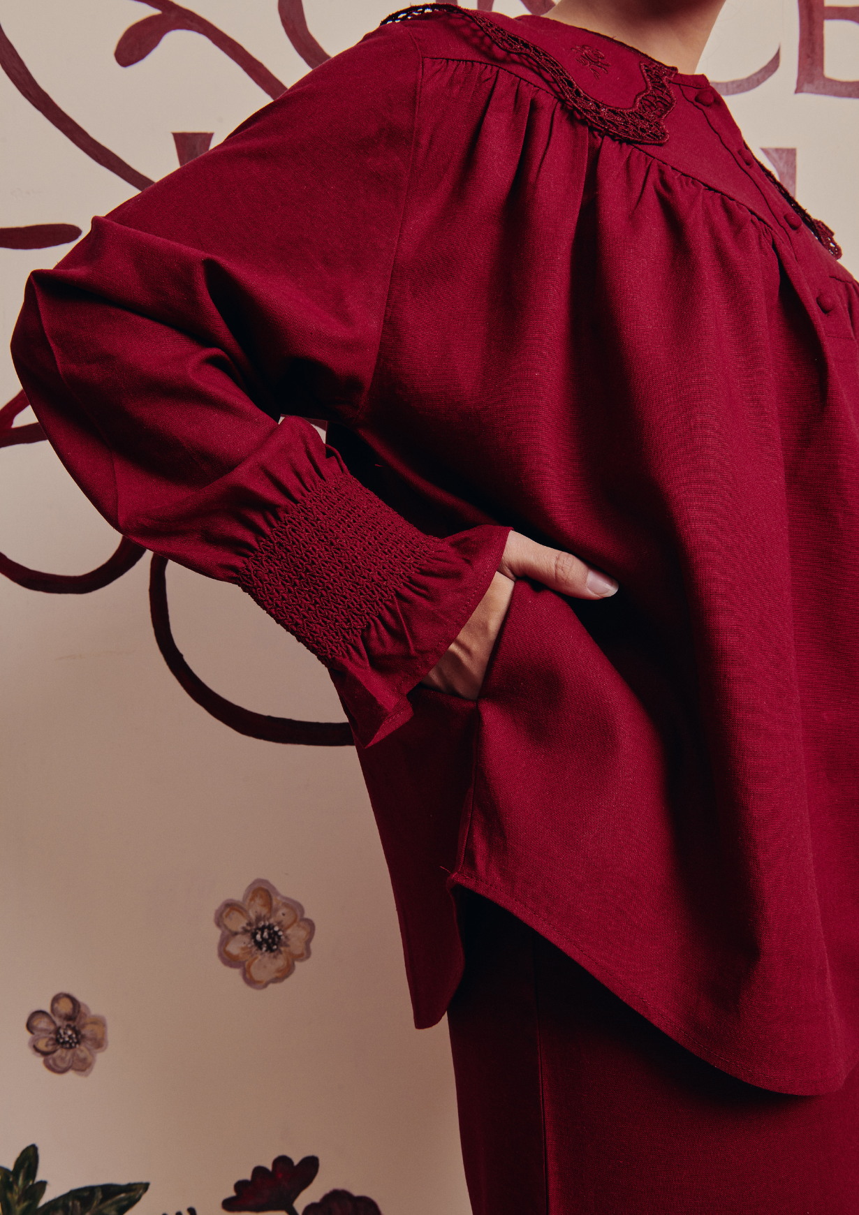 Breeze Kurung in Rosemary