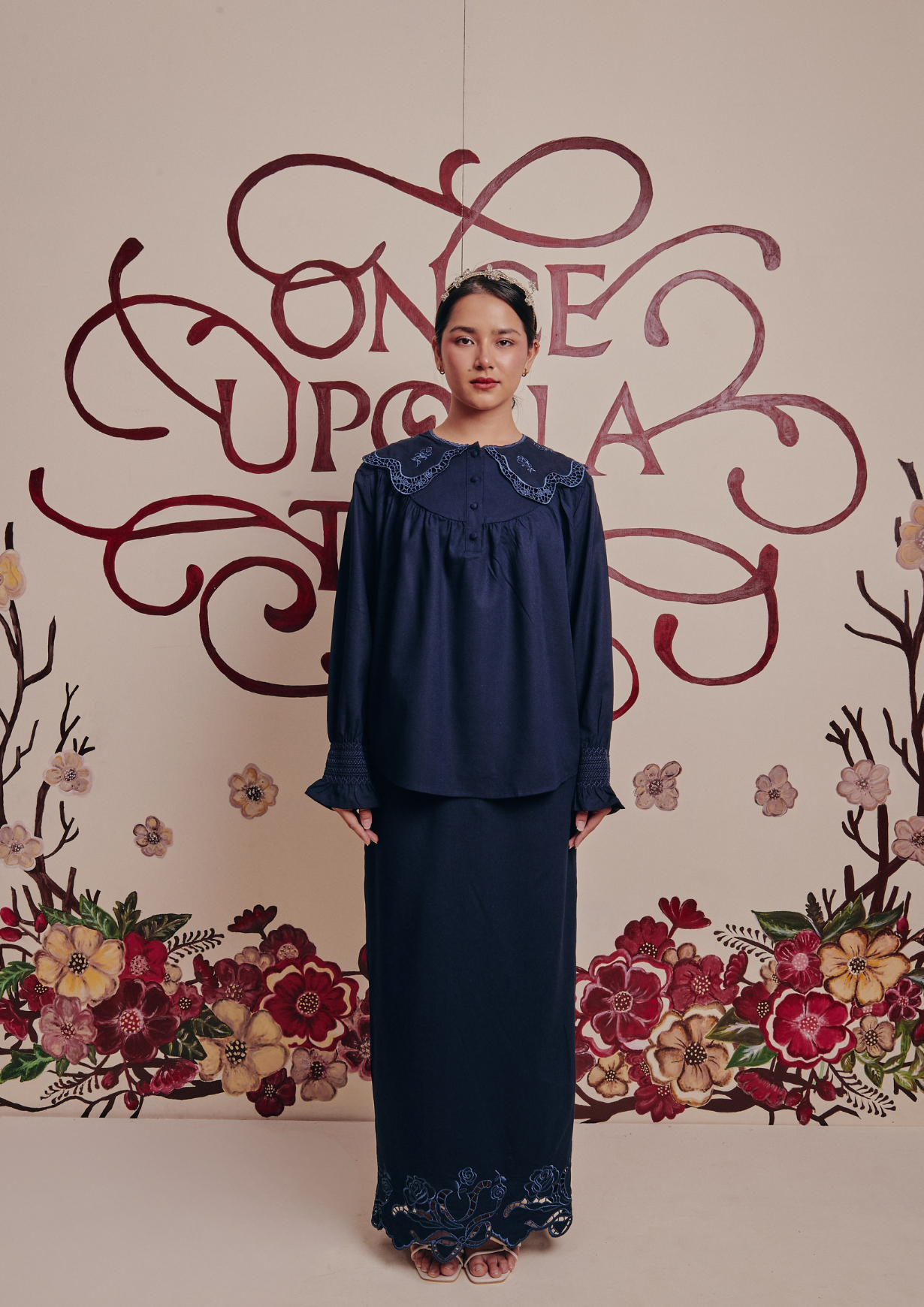 Breeze Kurung in Rosebay